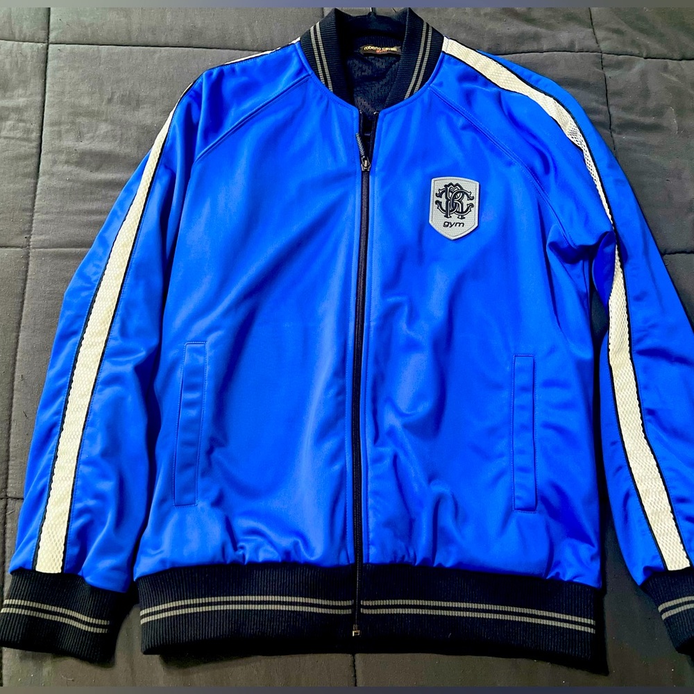 Roberto Cavalli Men track jacket size 48